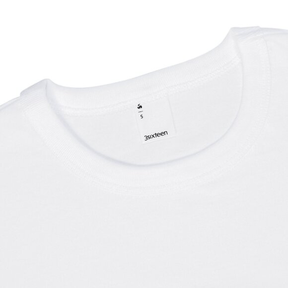 NWOT 3sixteen Heavyweight T-Shirt 2-Pack (L) White Pocket Tees, Made in USA - Picture 6 of 8